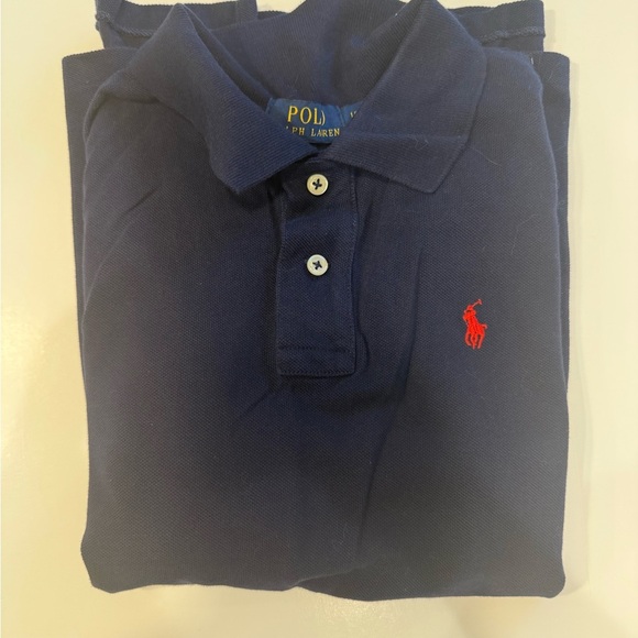 Bundle of 4 Youth Large Polo Shirts. Nautica, Ralph Lauren, UA & Cat & Jack - Picture 9 of 10